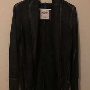 Mossimo Faded Black Cardigan